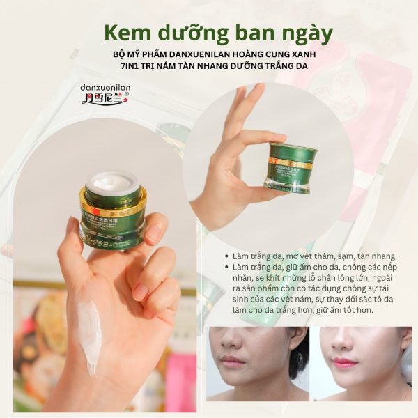 Bộ mỹ phẩm Hoàng Cung Xanh chính hãng cao cấp