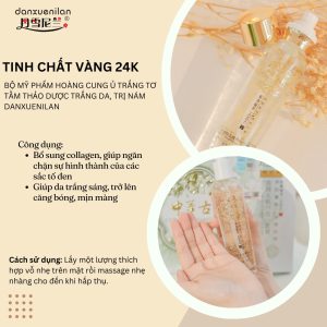 Bộ Mỹ Phẩm Hoàng Cung Tơ Tằm Danxuenilan cao cấp